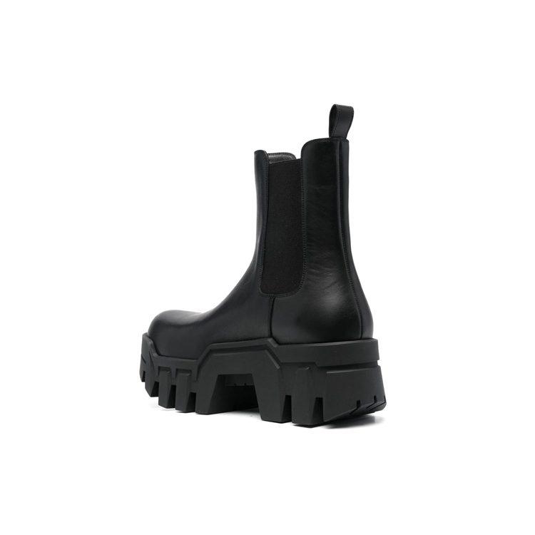 Balenciaga Chelsea Bulldozer 80mm Boots Black Matte Calkskin Men's 693968WBCQ01000