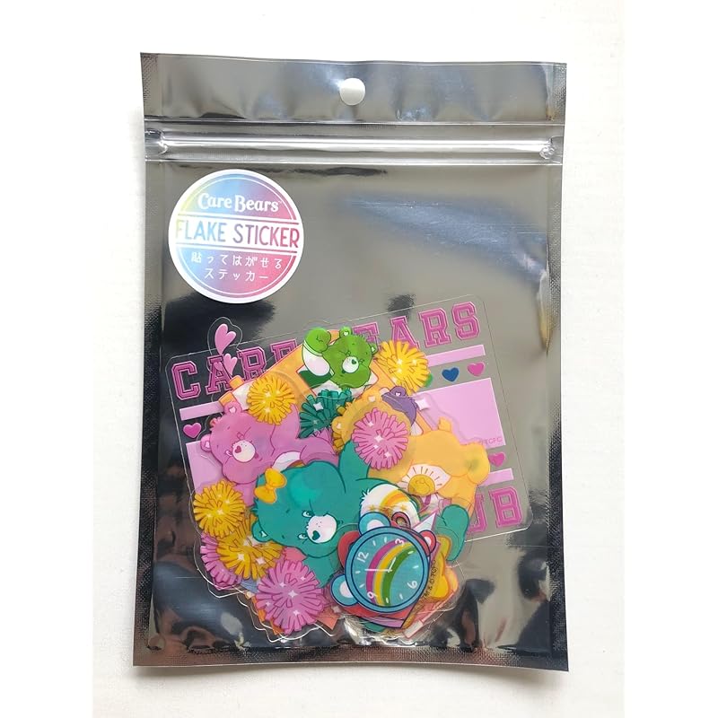

S&C Corporation big flake sticker care bear cheer CB12