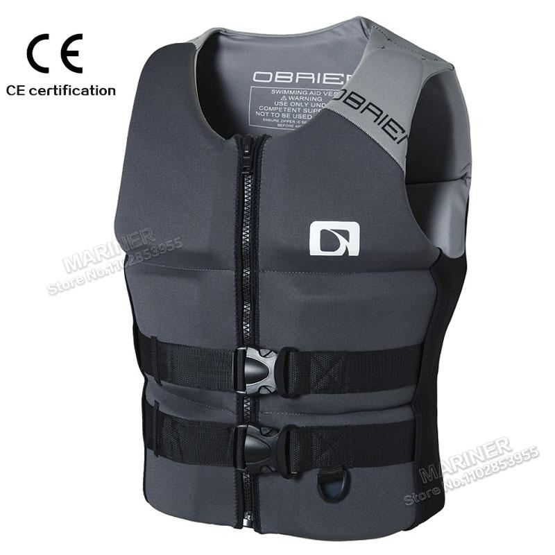 Impact Vest Wakesurf Comp Vest CE Approved Neoprene Life Jacket Wake Surfing But Great for All Other Watersports Activities