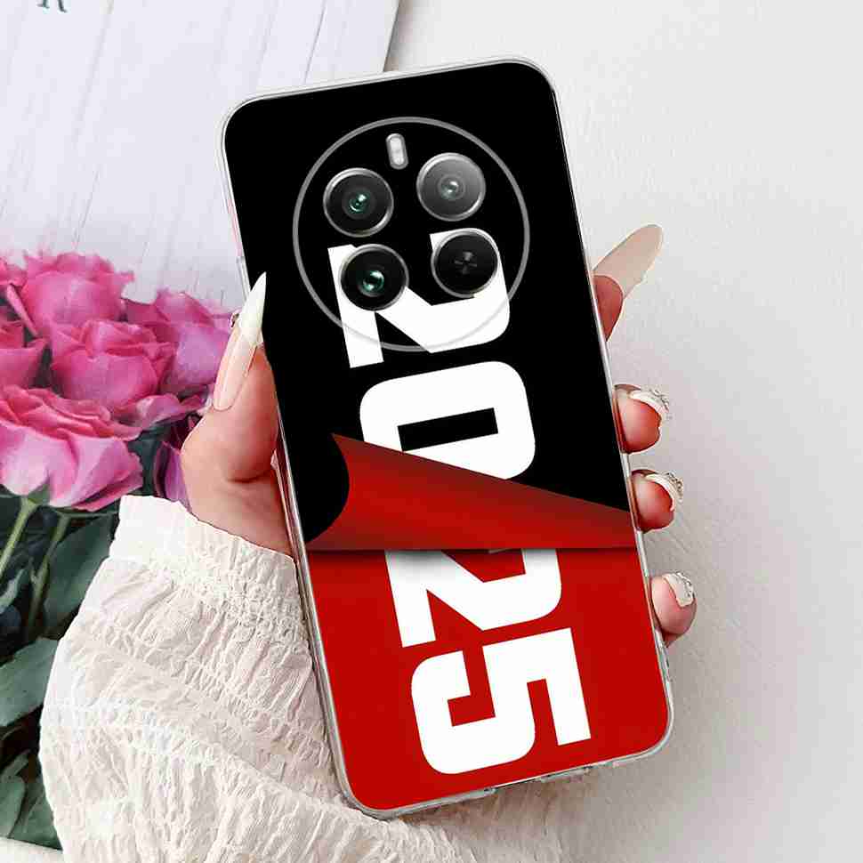 For Realme 12 Pro RMX3842 6.7" Summer Lotus Cute Cat Soft Silicone TPU Cover For Realme 12Pro+ 12Pro Plus RMX3840 Bumper Shell