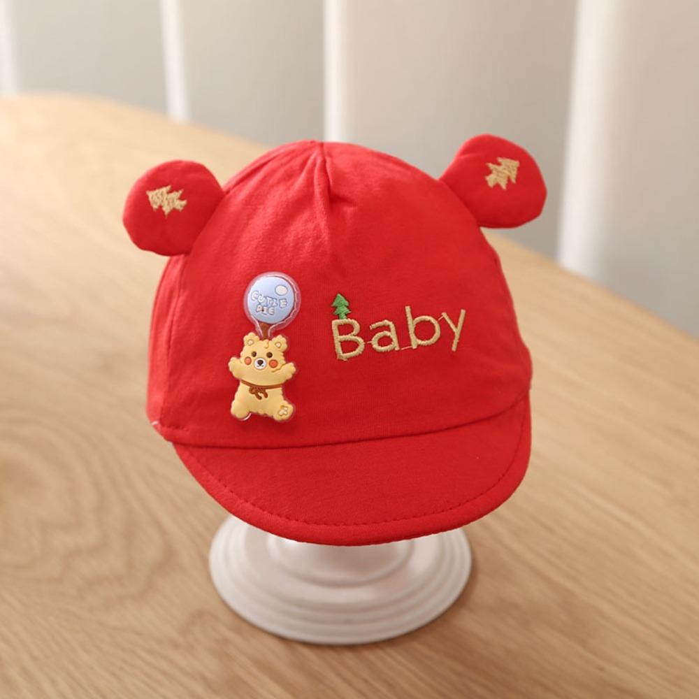 Soft Cotton Baseball Hat Breathable Duck Tongue Hat Casual Peaked Cap  Boy Girl