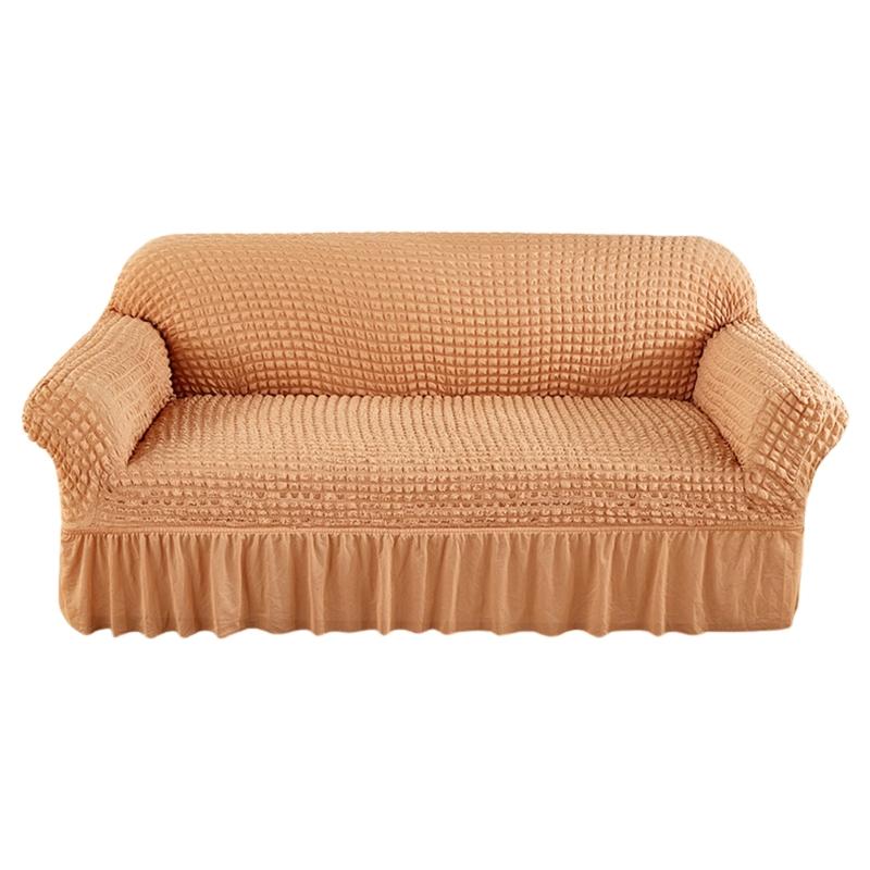 Plaids Seersuckers Sofa Cover for Living Room Stretch Sofa Slipcover for Home Armchair Cover 3 Seats Corner Couch Cover
