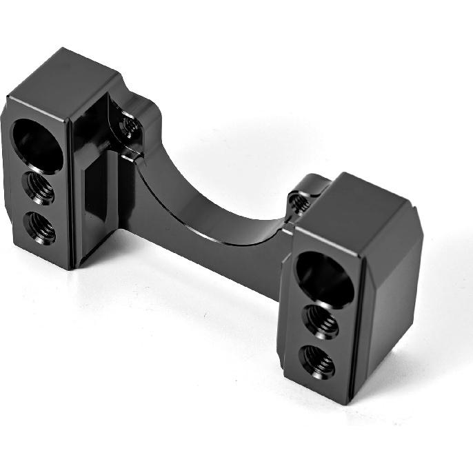 Black Handlebar Riser Mount Clamp Kit Compatible with KTM 790/890 Adventure 2019-2023,790/890 Adventure R/S 2021 2022 2023,Husqvarna Norden 901 2022