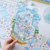 Plus Size Kawaii 3D Vacation Seaview Room Cartoon Miniature Scene Stickers DIY Handmade Scrapbooking Game Stickers Children Gift