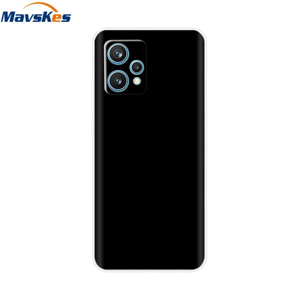 

Для Realme 9 4G Чехол RMX3521 Мягкий Силикон Роскошный Прозрачный ТПУ Задняя Крышка Для Oppo Realme 9 Pro Plus Чехлы Мультяшный Милый Защитный Realme 9 4G