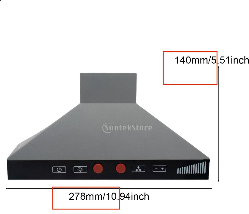 Kids Kitchen Play Toy Learning Toys Range Hood Vent Realistic Role Cooking Accessories
