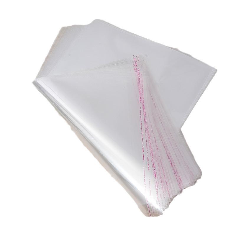 Transparent OPP Self-Adhesive Bag for Clothes, 10x18 Cm, Flat, Self-Sealing Packaging