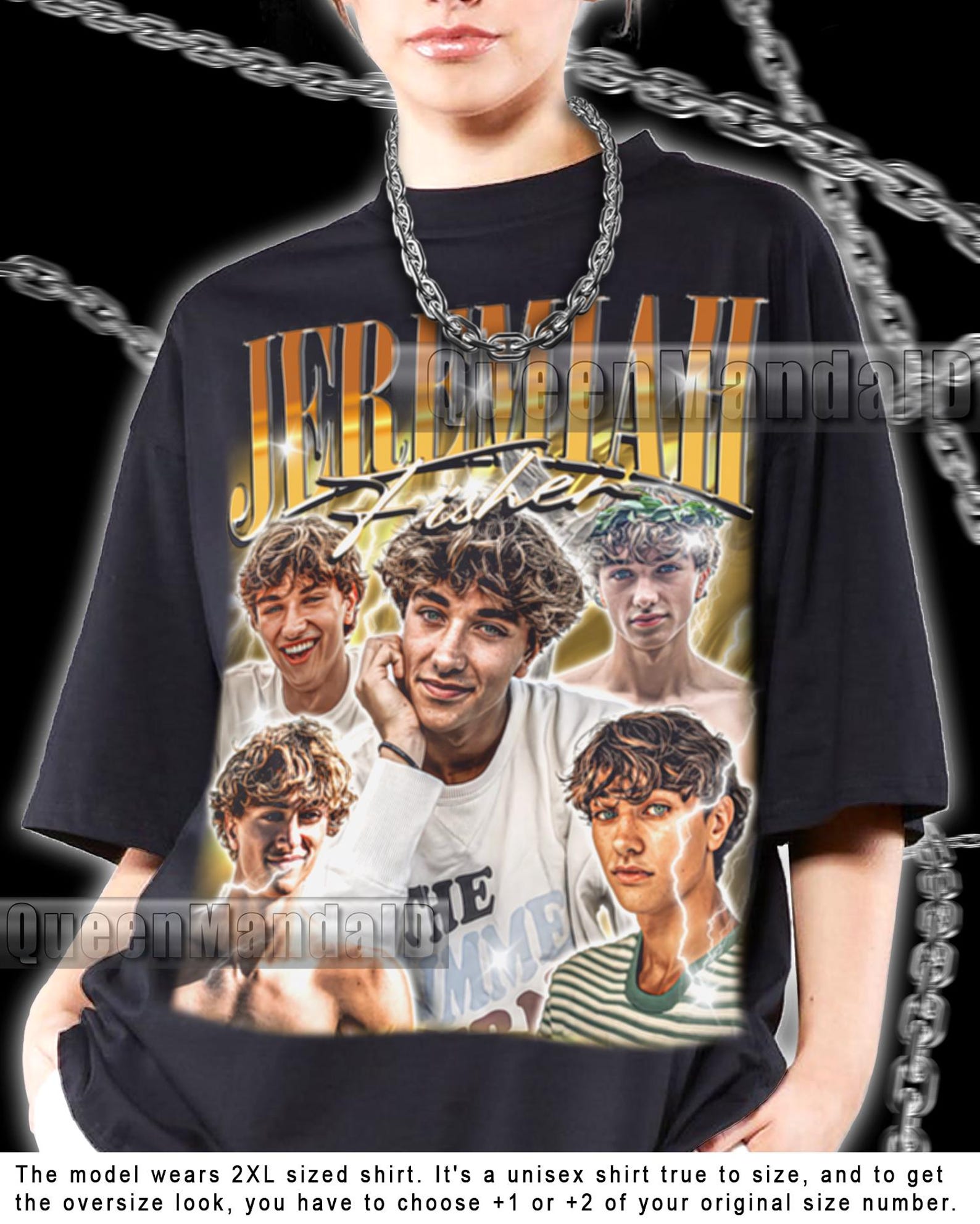 Jeremiah Fisher Vintage 90s Style T-Shirt, Retro Fan Gift R083 L