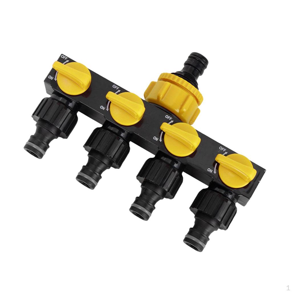 Garden Hose Distributor with Portable Switch And Agricultural Adapter