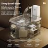 Cordless Smart Cat Water Fountain with Motion Sensor, Drip-Free Automatic Circulating Drinker