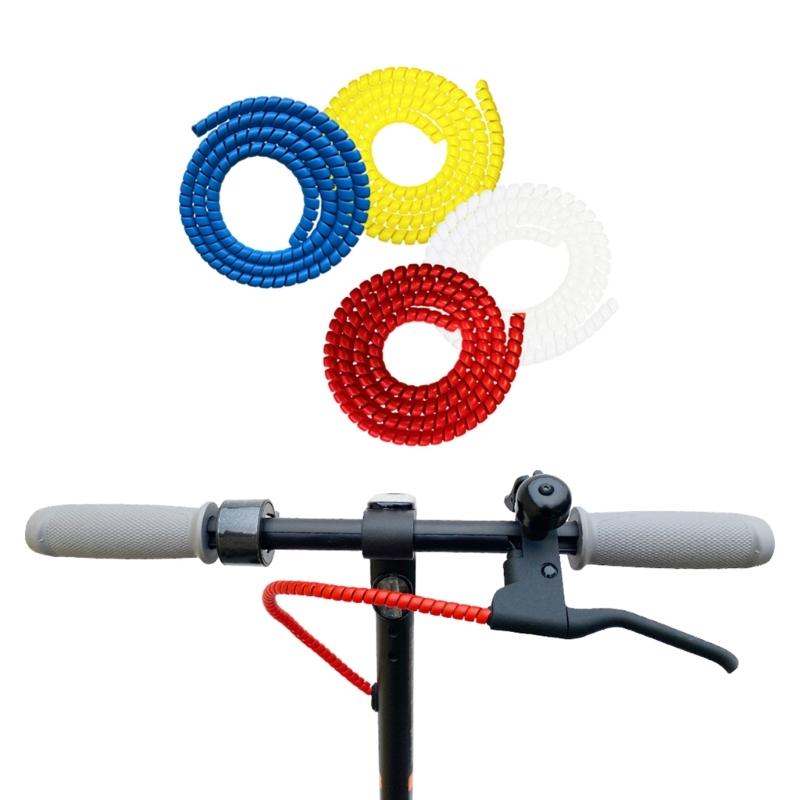 Scooter Brake Line Spirals Tube Protector Cover Electric Scooter Cable Housing Cable Sleeves for M365 Scooter Parts