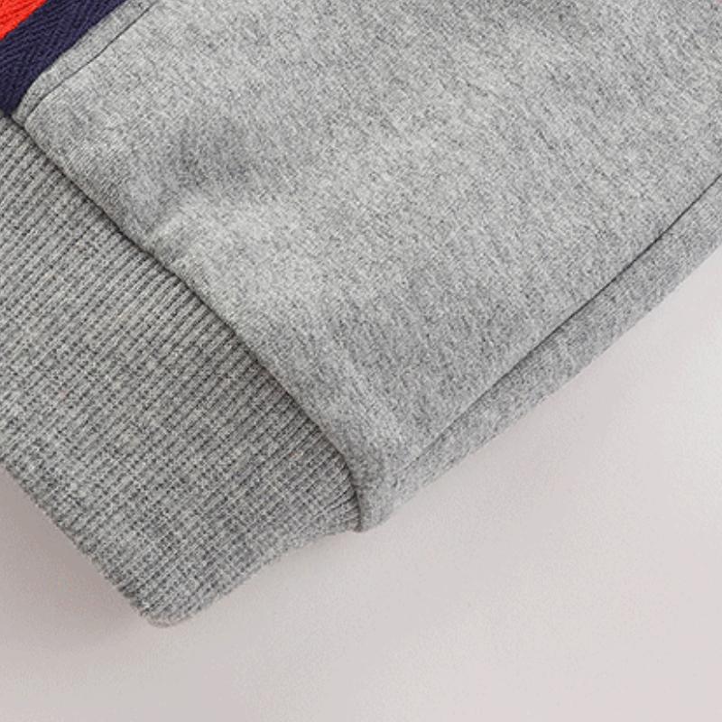 Kinderhosen Kindersporthose für Jungen Mode geflochtenes Band Jungen Baumwoll-Jogginghose Kinderhose mit elastischem Bund