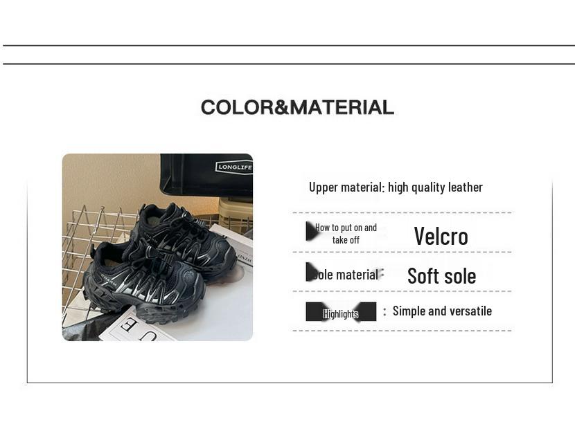 Kids' Breathable Sports Shoes - 2026 Spring/Autumn Korean Style for Boys & Girls