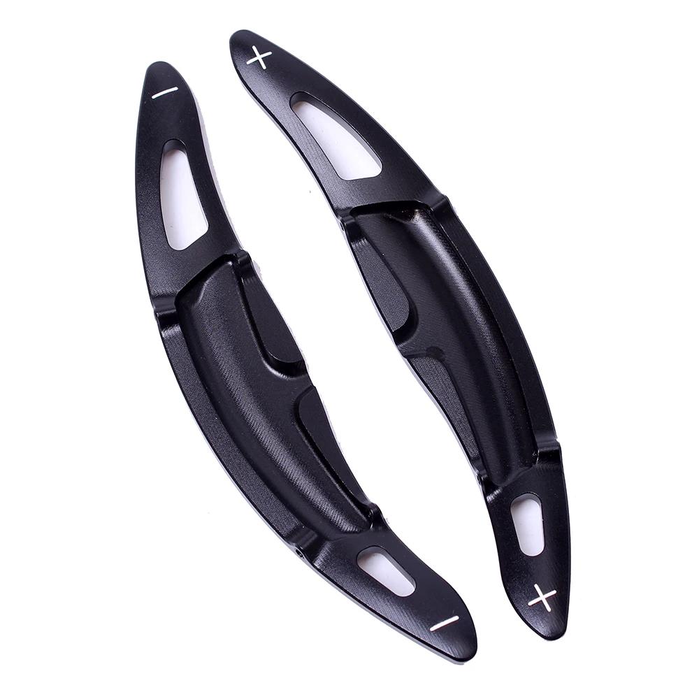 Car Steering Wheel Shift Paddle for Porsche Macan 2014- for Porsche 911 718 991 Cayman 918 Gear Extend Shifters Sticker DSG чёрный