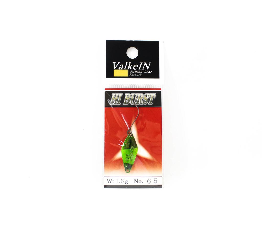 Valkein Spoon Hi Burst 1.6 grams Sinking Lure No.65 (6646)