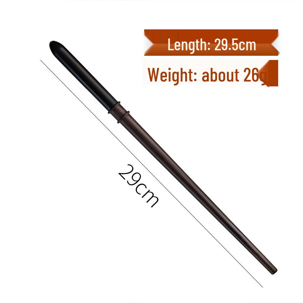 Hermione's Luminous Magic Wand - Harry Potter Halloween Scepter & Voldemort Cane Props