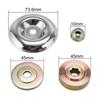 1 set lamă de tuns sârmă metalică Kit perie roată de sârmă mașină de tuns iarba grădină cap de iarbă