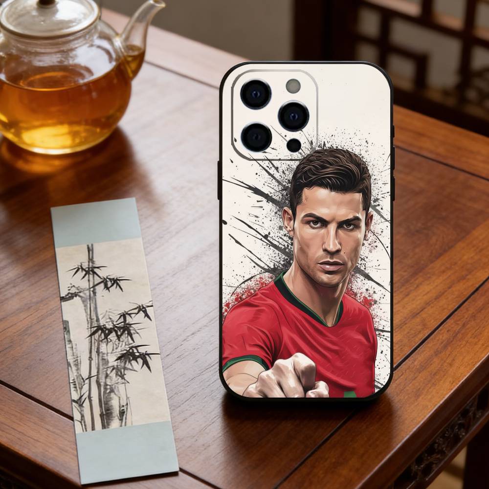 Cristiano Ronaldo Handyhülle Silikon Weich Für IPhone 17 16 15 14 13 12 11 X XR Plus Pro Max Plus