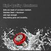 20PCS Fender Bumper Washer Bolt, Aluminum Fender Washer Engine Bay Dress Up Kit, Fasteners M6 JDM Fender Washer Kit Fits Bumper Washer Bolt,