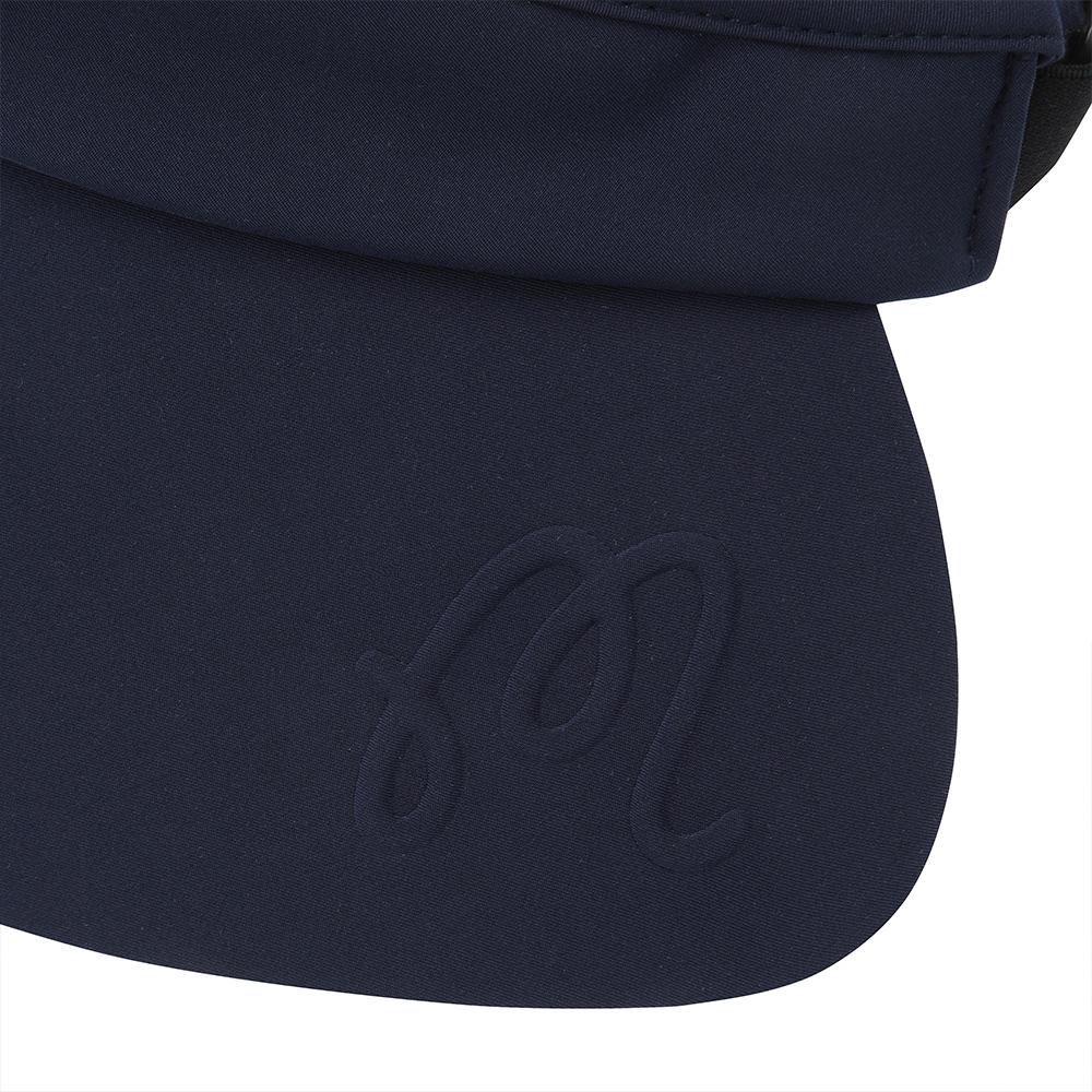 MALBON GOLF Malbon Wide-Brimmed Visor Navy (Woman)
