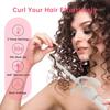 Professional Thin Tube Hair Curler with Clamp Fast Heat Up Curling Iron for Tight Ringlets Safe Insulated Tip Design Portable Styling Wand