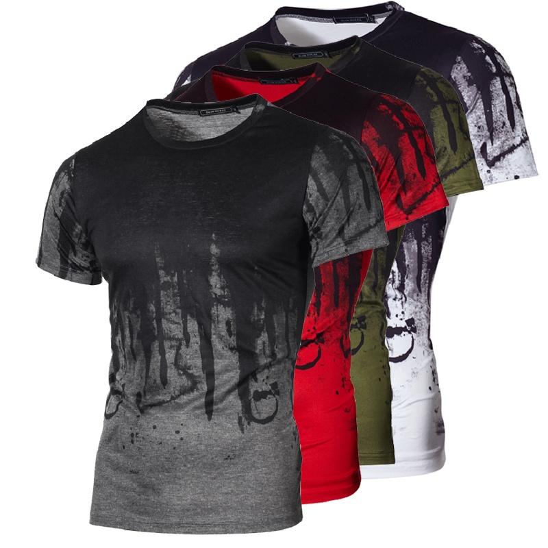 Premium Quality Mens T Shirt Slim Fit Casual T-shirt For Summer And Sport Activities
