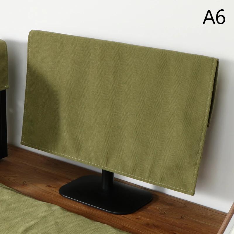 1/2/3PCS 27inch Computer Dust Cover Desktop Lcd Screen Monitor Main Box Keyboard Protective Cover for Household Dust Covers