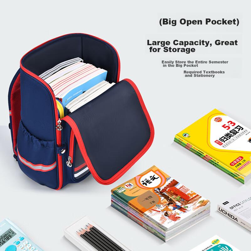 KVG Schoolbag for Primary School Students, Children's Spine Protection And Load Reduction Backpack