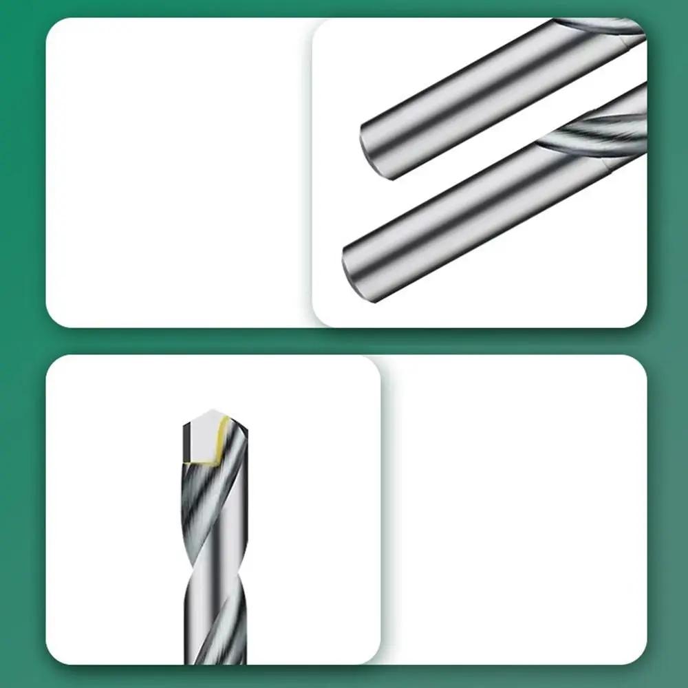 3mm-7,5mm Hartmetallbohrer Fräser Multifunktionaler Metallbearbeitungsbit Lochbohrer Praktische Handwerkzeuge Bohrwerkzeuge