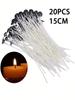5/10Pcs 4.3 Inch Candle Wick Holders Clip Stainless Steel Wick Fixer Metal Holders for Candle Making Wick Centering Device Tools