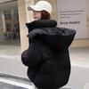 New women's winter high-quality super thick short down cotton clothes small loose hooded bread clothes jacket