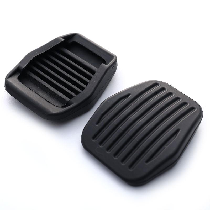 2Pcs Car Brake Clutch Pedal Rubber Pad Cover Car-Styling Accessories Mk2 Cmax