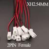 10PCS  Micro JST XH 2.54 2P 3P 4P 5P 6PIN Male Female Plug Connector 2.54mm Pitch With Wire Cable Battery Charging Cable