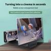 14 Inch Mobile Phone Screen Amplifier 3D Magnifying Glass Stand Magnifier Hd Video Amplifier Phone Stand Enlarged Screen Bracket