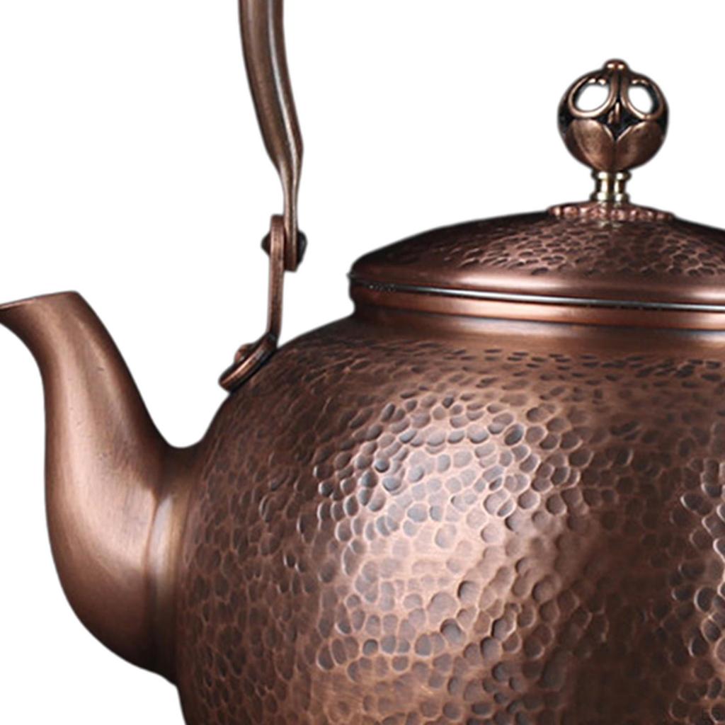 Kupferkessel zum Erhitzen von Wasser Traditionelle chinesische Teekanne Teehaus