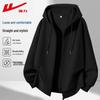 Warrior Men's Casual Hooded Zipper Jacket