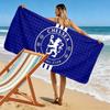 Chelsea F.C Print Beach Towel, Large Soft Quick Dry Towel for Beach Camping Swimming