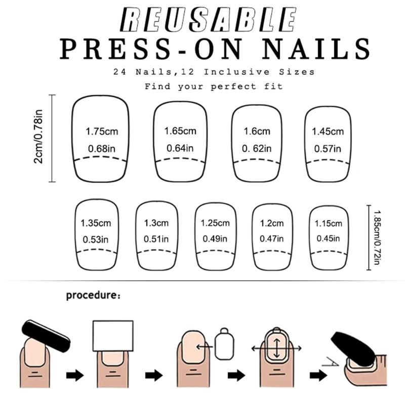 24PCS French Pink Glitters Short False Nail With Bows Design ABS Fake Nail Easy To Apply For Women Party Comfortable Wear