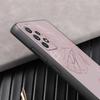 Pink Glitter Hearts Love Grass Leaf Phone Case For Samsung Galaxy A57 A56 A37 A55 A36 A26 A54 A52 A35 A34 A17 A16 A15 A07 Cover