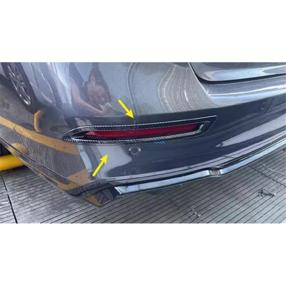 Exterior Rear Fog Light Frame Cover For Honda Accord -2024 11th Bright Black