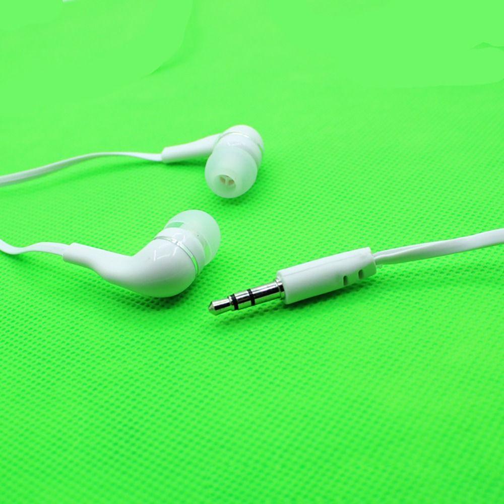 Earpiece 3.5mm Earbuds Stereo Wired Headphone Gifts HiFi Headphone  For Smartphone Laptop