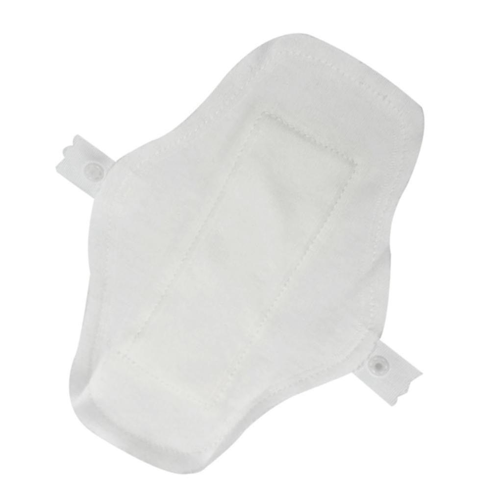 Soft Reusable Menstrual Cloth Pad Washable Waterproof Liners Pads for Women Girls Lady, Sizes