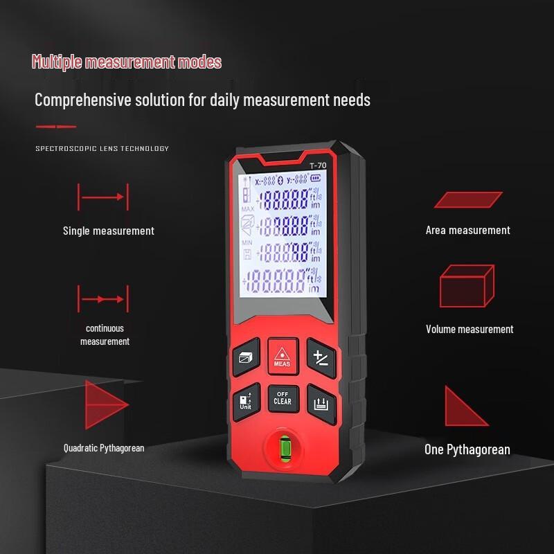 

Zhunxin Handheld Infrared Laser Distance Meter CN plug (adapter included)