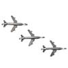 100pcs Alloy Antique Silver Plated Plane Airplane Charms Pendant 22.5x15mm Plane Shape Aircraft Charm Pendant