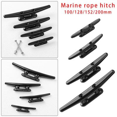 Yacht Inflatable Deck Canoe Deck Hardware Ship Lock Low Flat Cleat Open Base Cleat Line Rope Tie