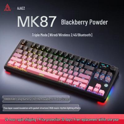 Ajazz MK87 Tri-Mode Hot-Swap Gasket Mechanische Tastatur