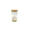 1.15L Glass Storage Box with Bamboo Lid Fackelmann Nature Ref. 684280