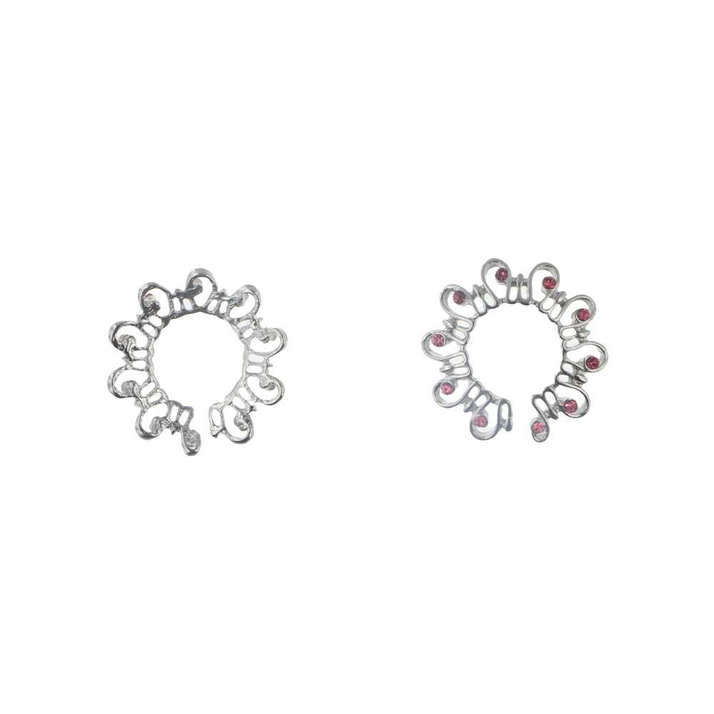 Kulatý falešný kroužek na bradavku bez piercingu Láska Falešný kroužek na bradavku bez piercingu Sexy svorka na bradavky Žena