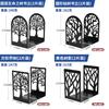 Metal Hollow Tree Bookend Lshaped Iron Desk Organizer For Kids And Students