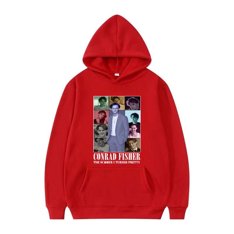 Conrad Fisher Team Conrad Beach Sweatshirt The I Turned Pretty Hoodies Men Women Clothing Harajuku Vintage Oversized Hoodie Tops
